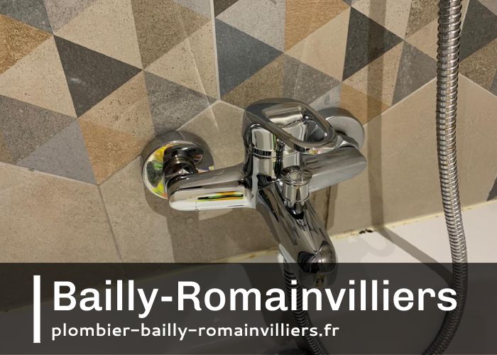 Plombier à Bailly-Romainvilliers